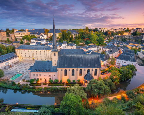 Luxembourg - Vianden Castle